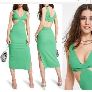 Top shop cut out dress